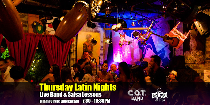 Latin Night | Live Band & Salsa Lessons | Tapas, Drinks in Atlanta